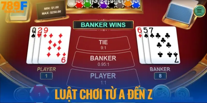Luật chơi baccarat từ a đến z