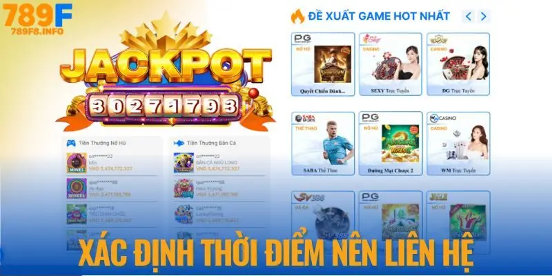 Xác định thời điểm nên liên hệ